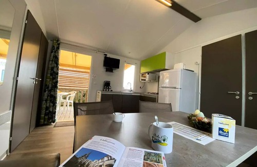 LʼAiguillon-sur-Mer Casa | Camping Le Pré des Sables *** - Casa móvil 3 Piezas 4/6 Personas