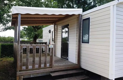 LʼAiguillon-sur-Mer Casa | Camping Le Pré des Sables *** - Casa móvil 3 Piezas 4/6 Personas