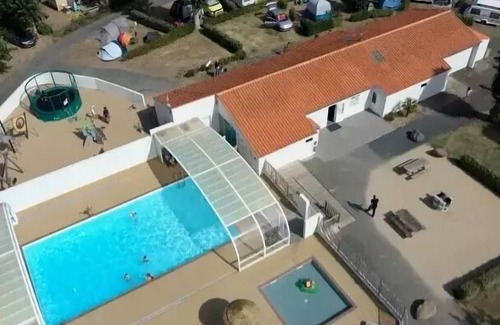 LʼAiguillon-sur-Mer Casa | Flower Camping Le Pré des Sables *** - Mobil-home Standard 33m2 3 bedrooms 6 people