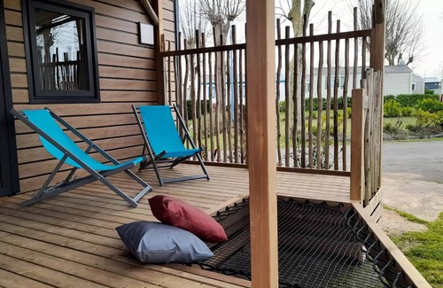 LʼAiguillon-sur-Mer Casa | Flower Camping Le Pré des Sables *** - Mobile home Premium 2 bedrooms 32m2 - 2 bathrooms + TV 4 persons