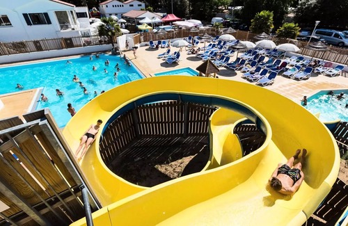 Les Conches Casa | Flower Camping Les Dunes **** - Mobil Home Comfort 24m2 - 2 bedrooms - Large terrace + TV 4 people
