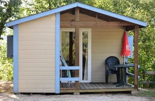 Anduze Chalet De Esquí | Camping Les Fauvettes *** - Chalet Abeille 2 habitaciones 4 personas