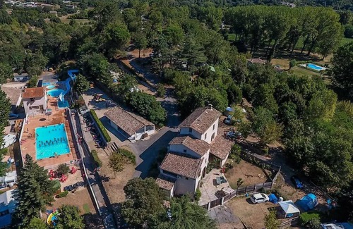Anduze Chalet De Esquí | Camping Les Fauvettes *** - Chalet Abeille 2 habitaciones 4 personas