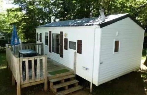 Pays-de-Belves Casa | Flower Camping Les Nauves *** - Mobil home Standard 29 m2 2 bedrooms - uncovered terrace 4 people