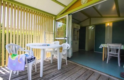 Saint Nazaire sur Charente Chalet De Esquí | Camping L'Abri-coastal *** - Chalet Moréa 3 habitaciones para 5 personas