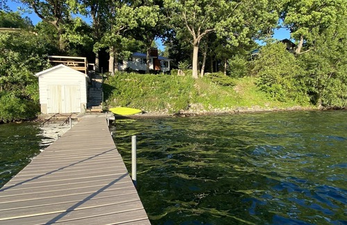 Canandaigua Cabaña | FLX Guest House: Canandaigua Lakefront Scandi Style Cottage