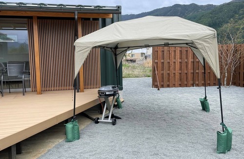 Fujikawaguchiko Alquiler De RV | For 4 peopleWood deck BBQ planGlamping standar / Minamitsuru District Yamanashi