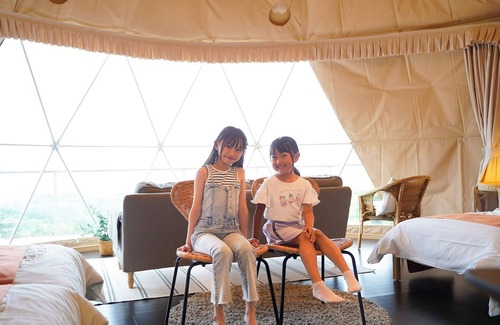 Futo Cabina | For 4 people 7m dome tent C overlooking Sagami B / Ito Shizuoka