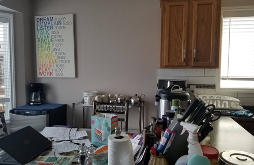 Northwest Calgary Casa | For female only Bedroom with queen bed