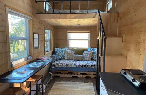 Cedar Ridge Apartamento | Forest Tiny House - High-End Glamping