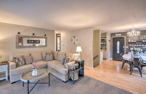 Pine Grove Casa | Forest-View Deck and Fire Pits Pine Grove Retreat!