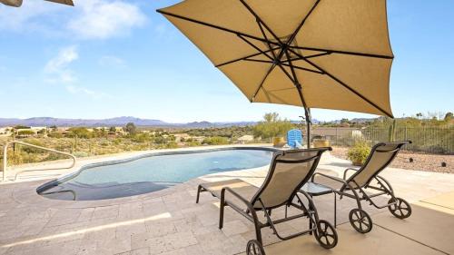 Fountain Hills Casa | Fountain HiIls 4 Bdrm wBreathtaking Views & Pool