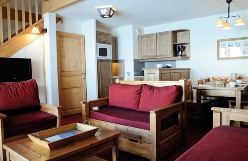 La Toussuire Apartamento | 50 m² Apartamento ∙ 2 habitaciones ∙ 8 huéspedes