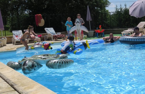 La Rochebeaucourt-et-Argentine Cabaña | Ideal para familias: piscina, sala de juegos, gimnasio, lago de pesca, jacuzzi, 5 ha para explorar