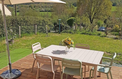 Longny les Villages Cabaña | Casa renovada, familiar y con jardín cerca de senderos y bosques