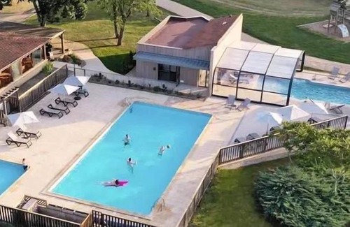 Rouffignac-Saint-Cernin-de-Reilhac Casa | Acampar Nueva Croze **** - Casa móvil de la familia de lujo de 4 Habitaciones 6 Personas