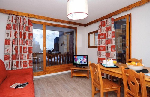 Val-Thorens Apartamento | Wifi, 50m from ski slopes, balcony, tv, ski locker, 25m², Val Thorens