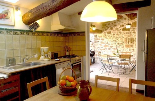 Saint-Sebastien-d'Aigrefeuille Casa | Nido 3 *** en la región de Cevennes, la naturaleza, el silencio, la comodidad. Incluye todo el año: spa, sauna, bolos, ciclismo, senderismo ... 10 minutos Ales, Anduze.