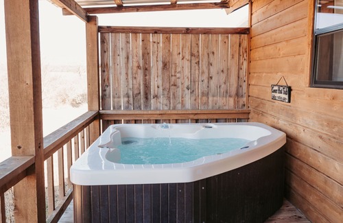 Fredericksburg Cabina | Cabaña privada en Fredericksburg Texas con bañera de hidromasaje