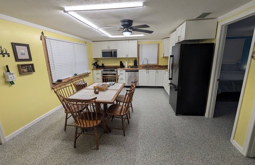 Satsuma Casa | FREE BOAT to use at our Fish Camp, Water Front, Fish from Dock,Worm Farm,Pets OK