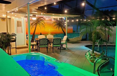 Bradenton Casa | FREE Heated Pool Hot Tub EV Chger Firepit Games