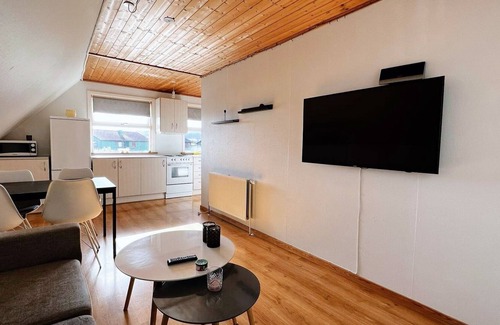 Hoyvik Apartamento | Free parking, one-bedroom apartment in Hoyvík