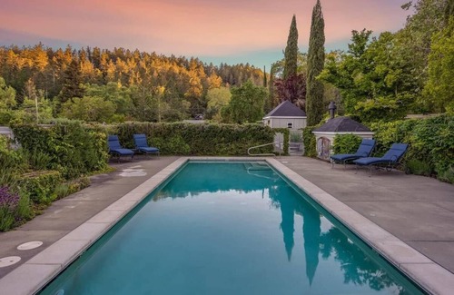 Calistoga Villa | French Provencal Chateau in the Heart of Napa