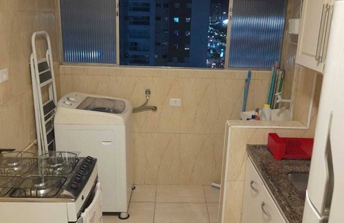 Santos Apartamento | Frente a Praia, 5 Minutos do Emissário, Aceita Animais de Estimação