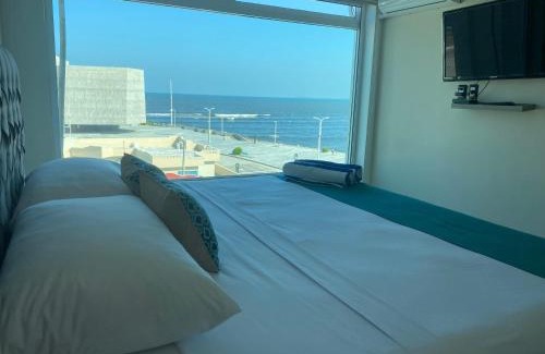 Boca del Río Apartamento | FRENTE PLAYA vista al mar, PISCINA DE USO EXCLUSIVO