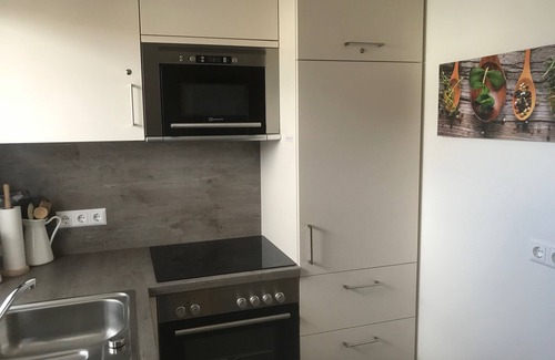 Lechbruck Casa | casa vacacional en un lugar soleado y hermoso mar y vista lejana