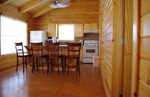 Leakey Casa | Frio Pecan Farm Log Cabins House 18