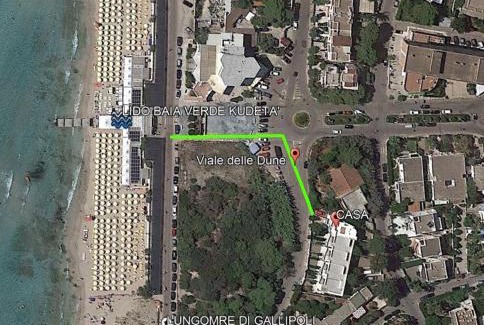 Baia Verde Villa | FRONTE MARE VIA DELLE DUNE