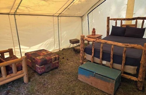 Saddlestring Casa | Frontier Wall Tent, The Rustic Frontier Wall Tent