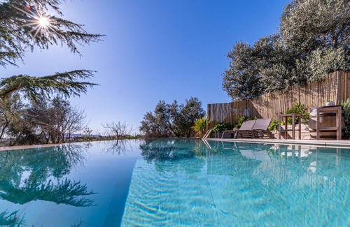 Frontignan Villa | Frontignan - Mas au milieu des Vignes - piscine