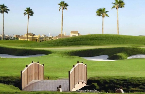 Hacienda del Álamo Villa | Frontline Golf*Sth Facing Pool*Spa*BBQ*Pool Table Hacienda Del Alamo Golf Resort