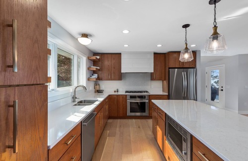 Montague Casa | Full Home with 100' of Low Bluff Private Lake Michigan Beach