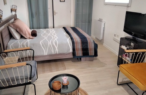 Noyant-de-Touraine Apartamento | Full studio in the countryside, south facing terrace
