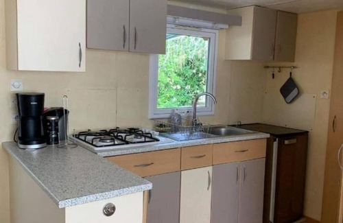 Castillonnes Casa | Fully equipped 2-bedroom mobilehome with large covered terrace