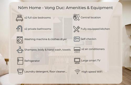 Hang Bai Apartamento | Fully Equipped 2BR, 2BA Apartment in Central Hanoi