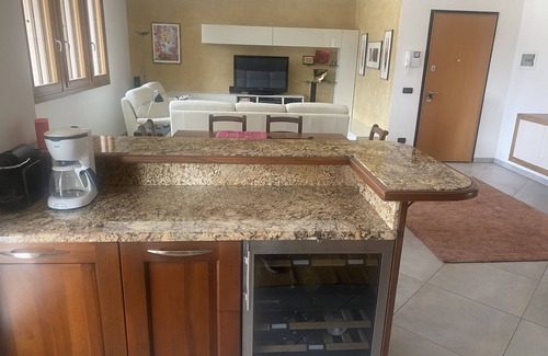 Aviano Condominio | Fully furnished new top floor condo in the center of charming Aviano w/ terrace.