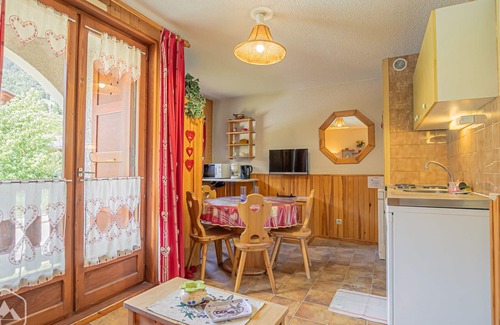Aussois Apartamento | Estudio funcional con balcón en Aussois, 2 pers., aparcamiento incluido
