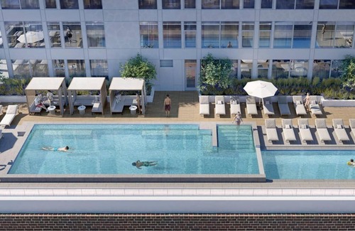 Eisenhower East Apartamento | Furnished 2BR in Alexandria w/ Roof Pool + Gym