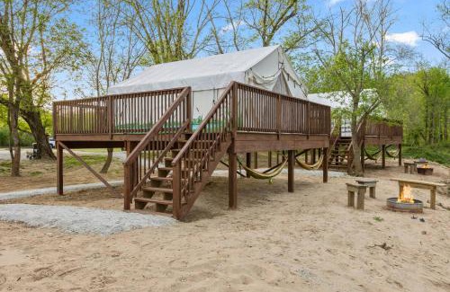 Stanton Otro | Furnished Glamping Tent/Red River Access/King Bed