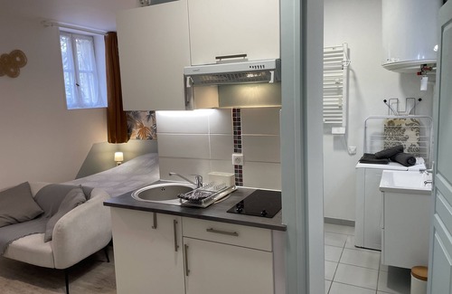 Rochefort Apartamento | Furnished ground-floor studio very close to the spa (no. 37)