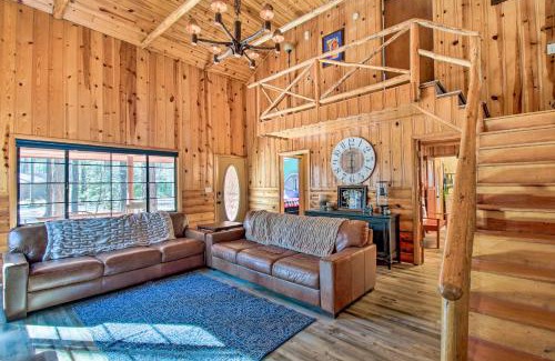 Pinetop Casa | Furnished Patio and Fire Pit Pinetop Cabin!
