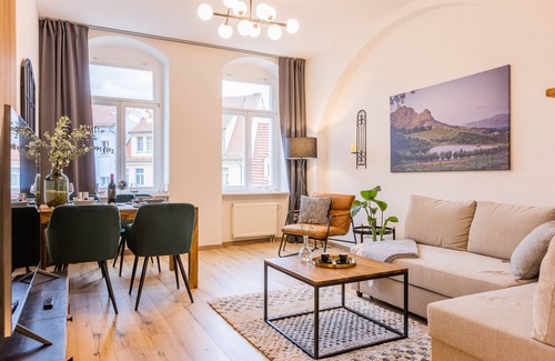 Meissen Condominio | Fynbos Apartment am Theaterplatz Netflix · Parkplatz