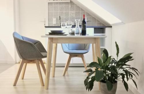 Meissen Apartamento | Fynbos Studio DG in der Altstadt, Frauenkirchenblick, Parkplatz