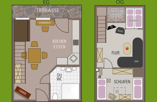 Dickel Apartamento | Gästehaus Peerhus Dönsel - buern