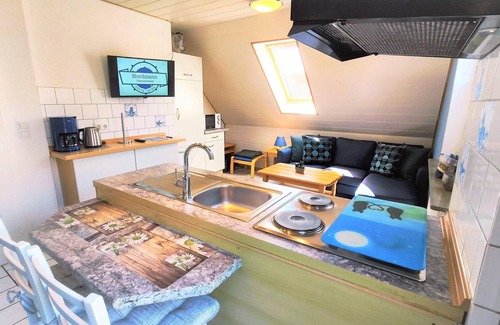 Dornumergrode Apartamento | Guesthouse Zur alten Post - Apartamento Norte