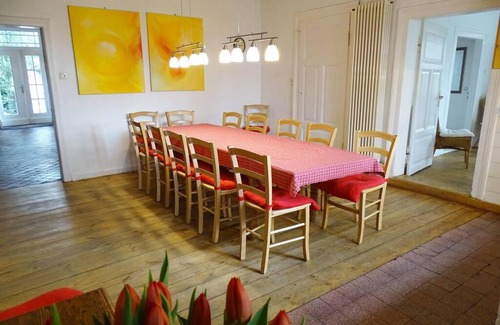 Brockum Apartamento | Gästehof Brockum, altes Bauernhaus, großer Garten